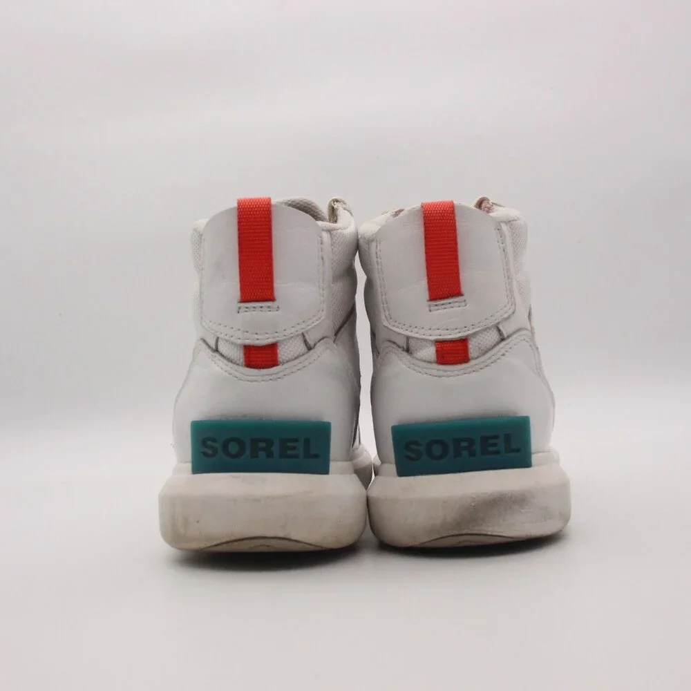 Sorel Explorer II Women's 9.5 Waterproof White Sneakers Mid Sneakers NL4884-100_5